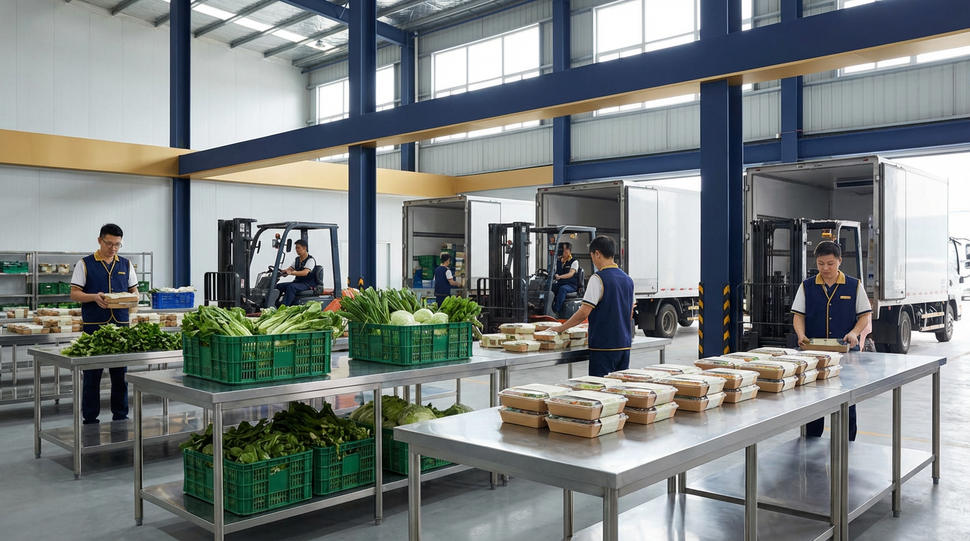 军队食材配送服务项目示意配图